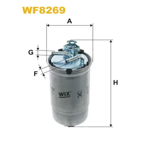 Palivový filter WIX FILTERS WF8269