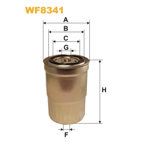 Palivový filter WIX FILTERS WF8341