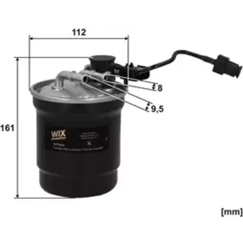 Palivový filter WIX FILTERS WF8549
