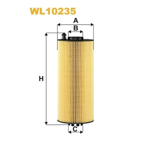 Olejový filter WIX FILTERS WL10235