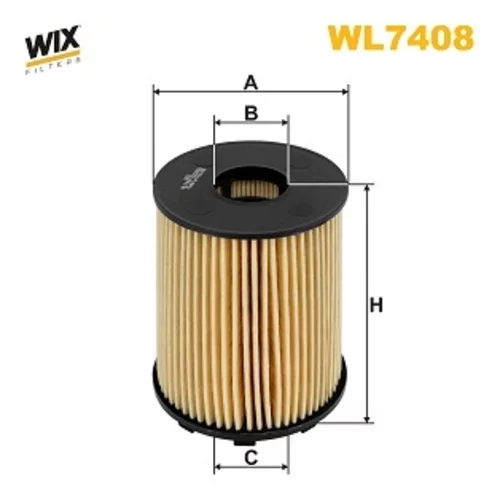 Olejový filter WIX FILTERS WL7408