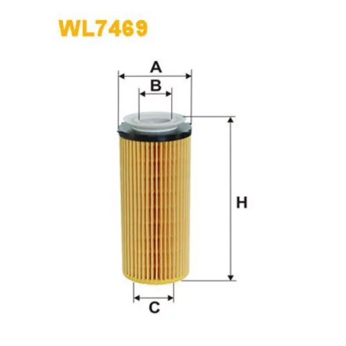 Olejový filter WL7469 (WIX FILTERS)