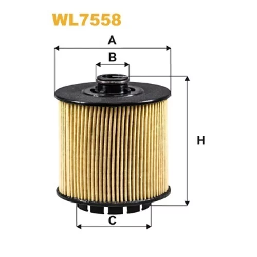 Olejový filter WIX FILTERS WL7558
