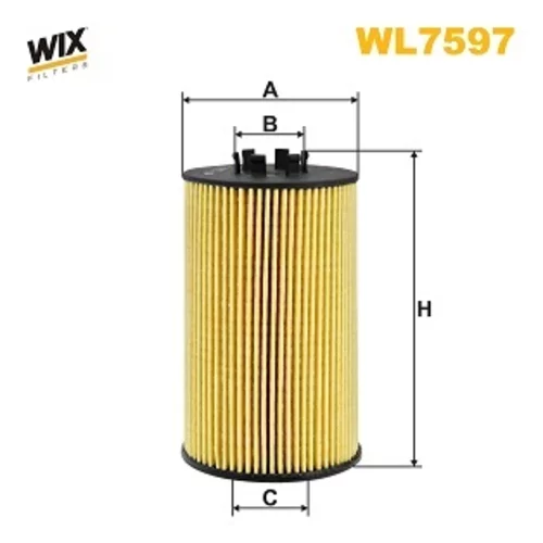 Olejový filter WIX FILTERS WL7597