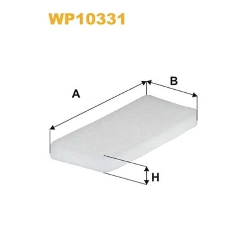 Filter vnútorného priestoru WP10331 (WIX FILTERS)