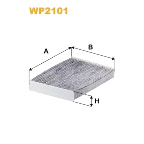 Filter vnútorného priestoru WIX FILTERS WP2101