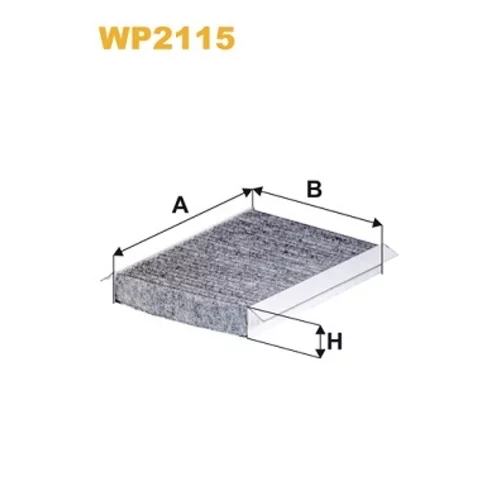 Filter vnútorného priestoru WIX FILTERS WP2115