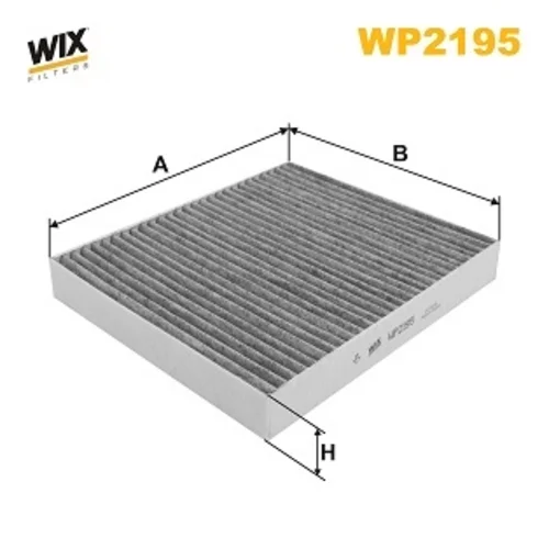 Filter vnútorného priestoru WIX FILTERS WP2195