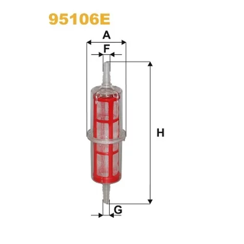 Palivový filter WIX FILTERS 95106E