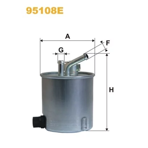 Palivový filter WIX FILTERS 95108E