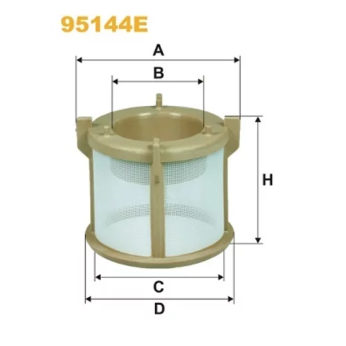 Palivový filter WIX FILTERS 95144E