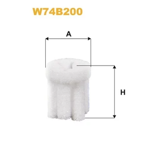Filter močoviny WIX FILTERS W74B200