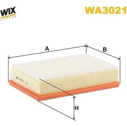 Vzduchový filter WIX FILTERS WA3021
