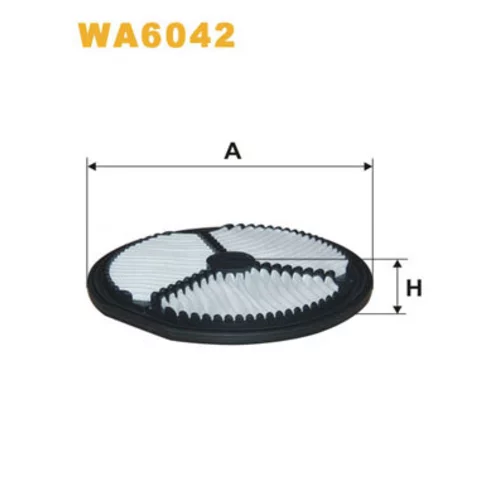 Vzduchový filter WIX FILTERS WA6042