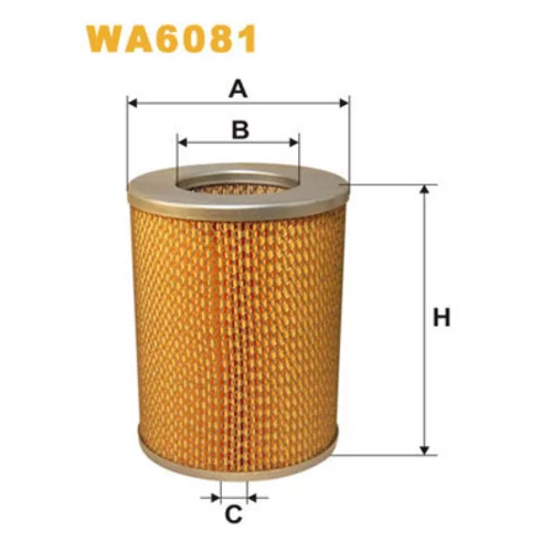 Vzduchový filter WIX FILTERS WA6081