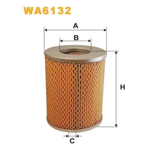 Vzduchový filter WIX FILTERS WA6132
