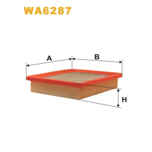 Vzduchový filter WA6287 (WIX FILTERS)