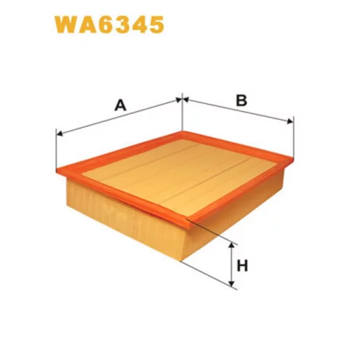 Vzduchový filter WIX FILTERS WA6345