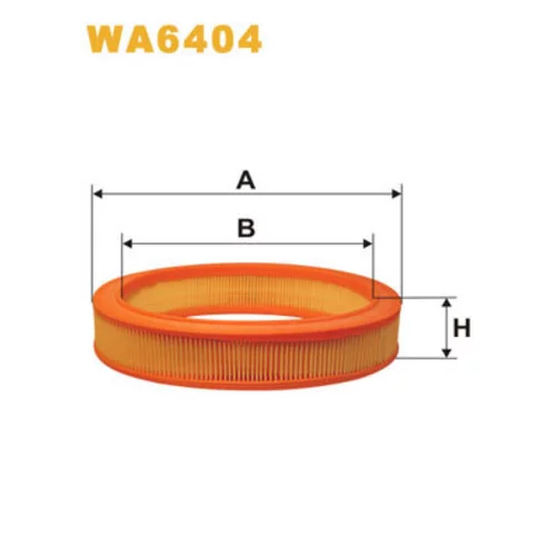 Vzduchový filter WA6404 (WIX FILTERS)