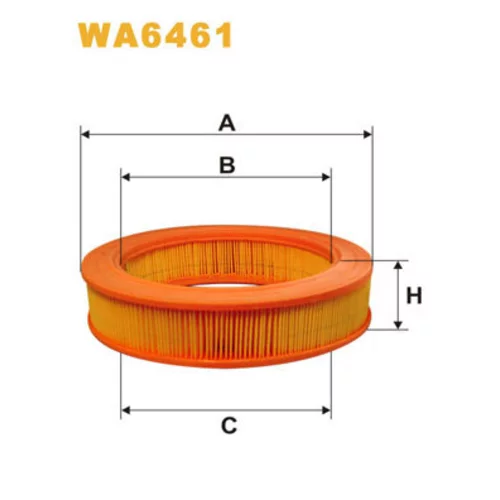 Vzduchový filter WIX FILTERS WA6461