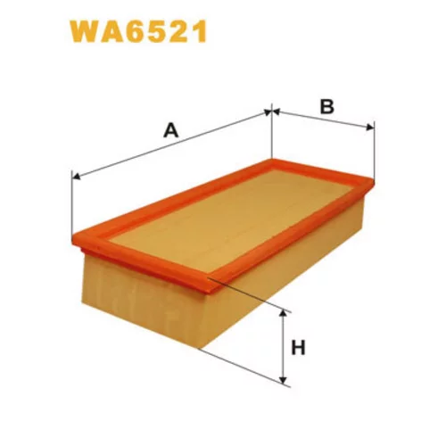 Vzduchový filter WIX FILTERS WA6521