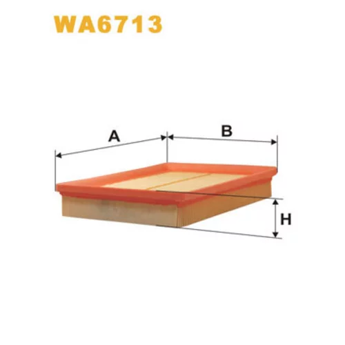 Vzduchový filter WIX FILTERS WA6713