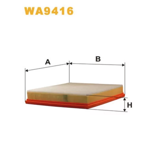 Vzduchový filter WIX FILTERS WA9416