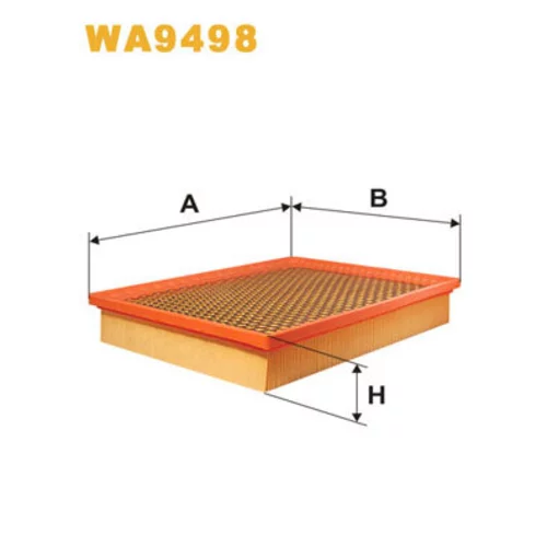 Vzduchový filter WIX FILTERS WA9498