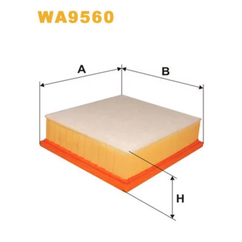 Vzduchový filter WIX FILTERS WA9560