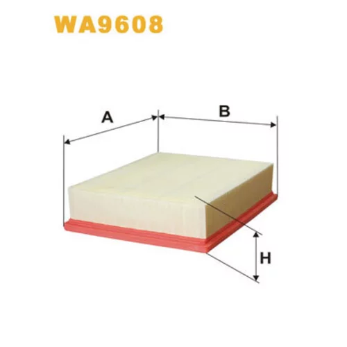 Vzduchový filter WIX FILTERS WA9608