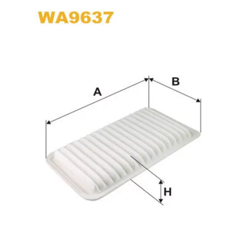 Vzduchový filter WIX FILTERS WA9637