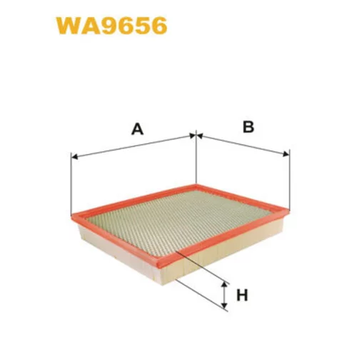 Vzduchový filter WIX FILTERS WA9656