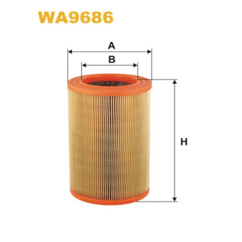 Vzduchový filter WIX FILTERS WA9686