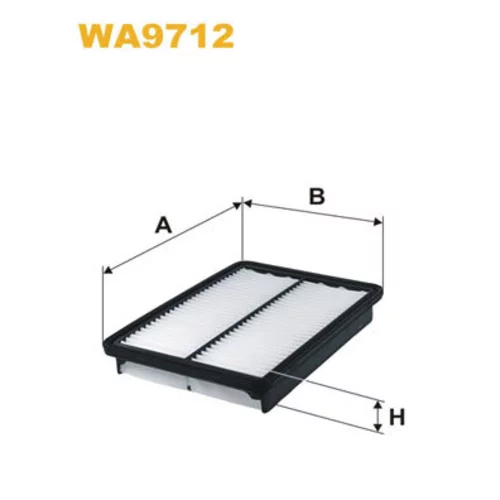 Vzduchový filter WIX FILTERS WA9712