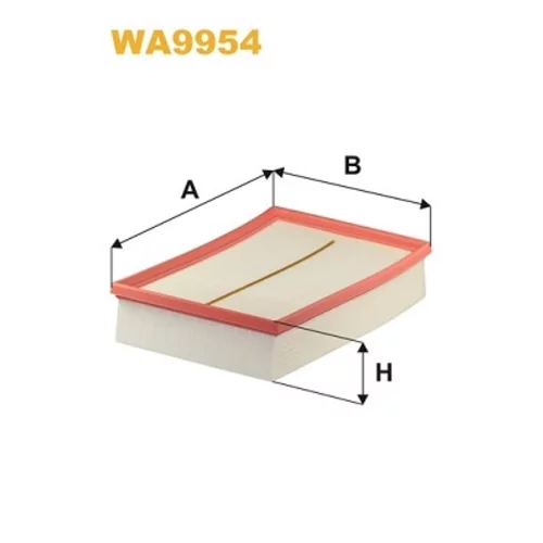 Vzduchový filter WIX FILTERS WA9954