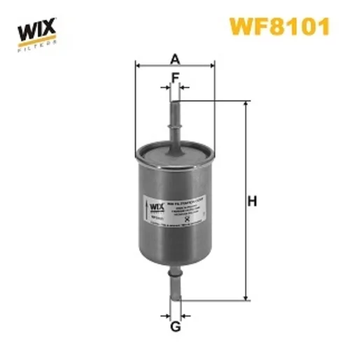Palivový filter WIX FILTERS WF8101