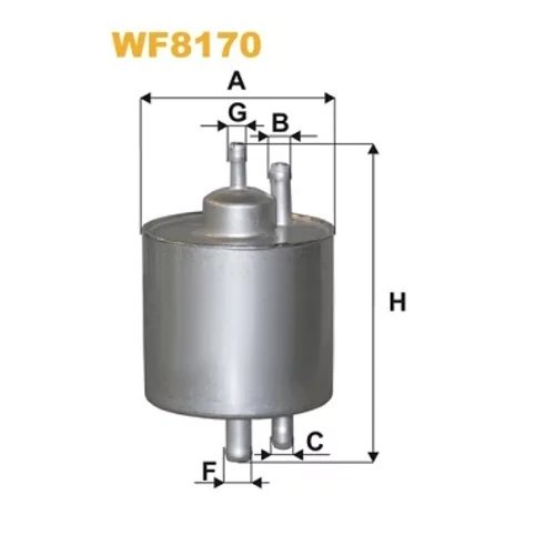 Palivový filter WIX FILTERS WF8170