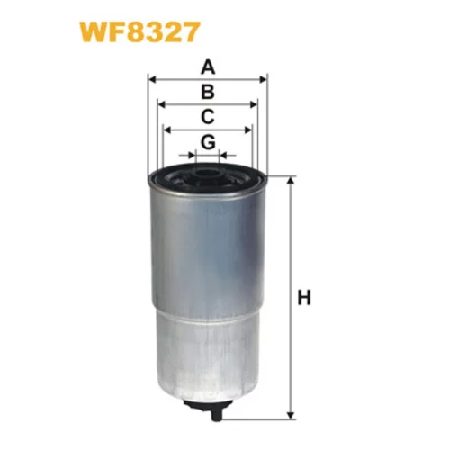 Palivový filter WIX FILTERS WF8327