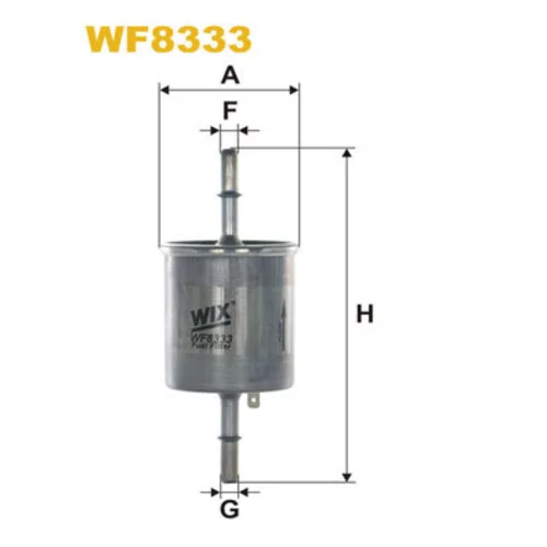 Palivový filter WIX FILTERS WF8333