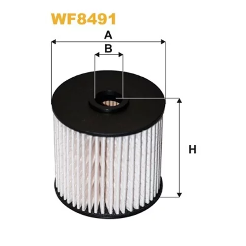 Palivový filter WIX FILTERS WF8491