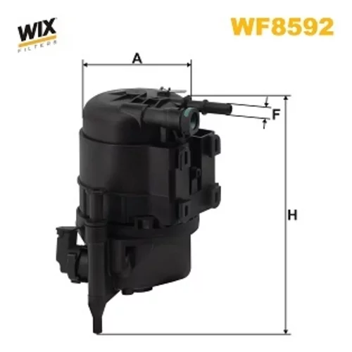 Palivový filter WIX FILTERS WF8592