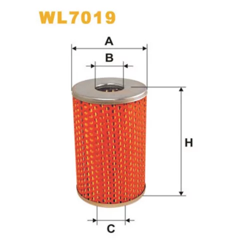 Olejový filter WIX FILTERS WL7019
