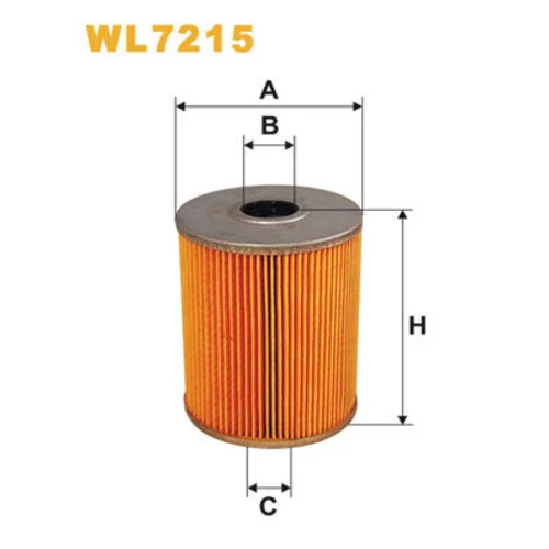 Olejový filter WIX FILTERS WL7215