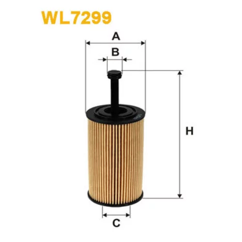 Olejový filter WIX FILTERS WL7299
