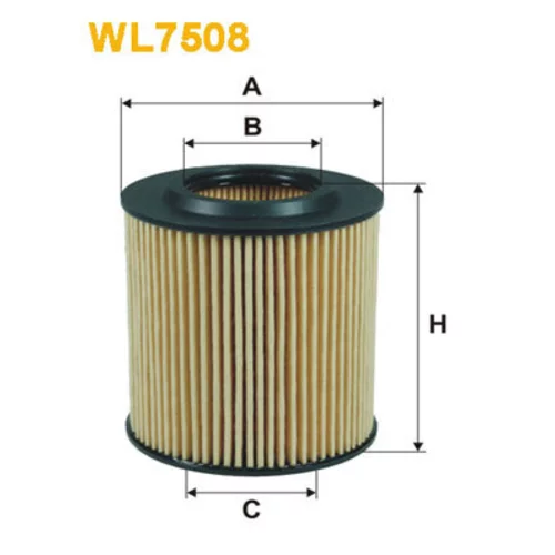 Olejový filter WL7508 (WIX FILTERS)
