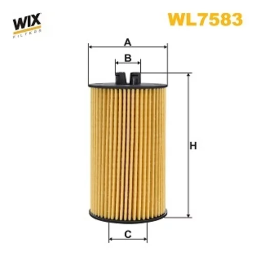 Olejový filter WIX FILTERS WL7583