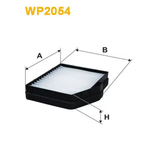 Filter vnútorného priestoru WIX FILTERS WP2054