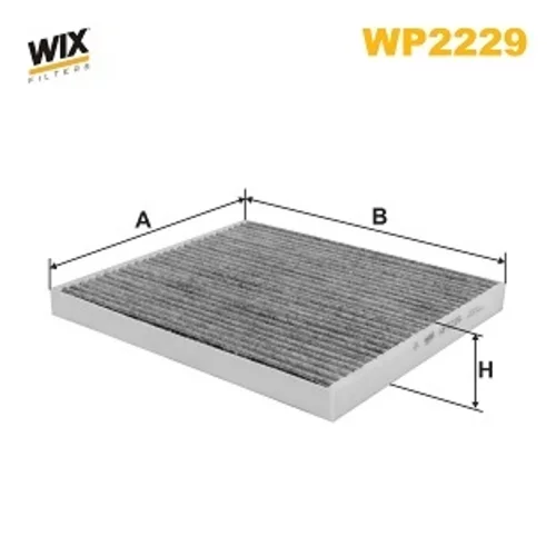 Filter vnútorného priestoru WIX FILTERS WP2229