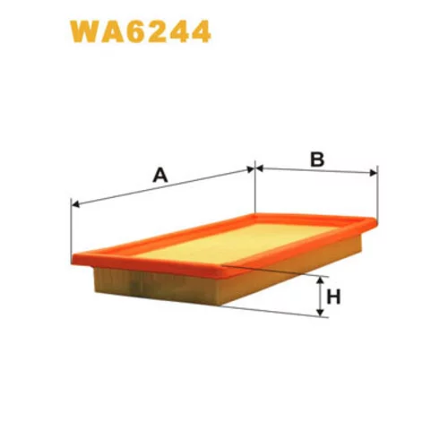 Vzduchový filter WIX FILTERS WA6244