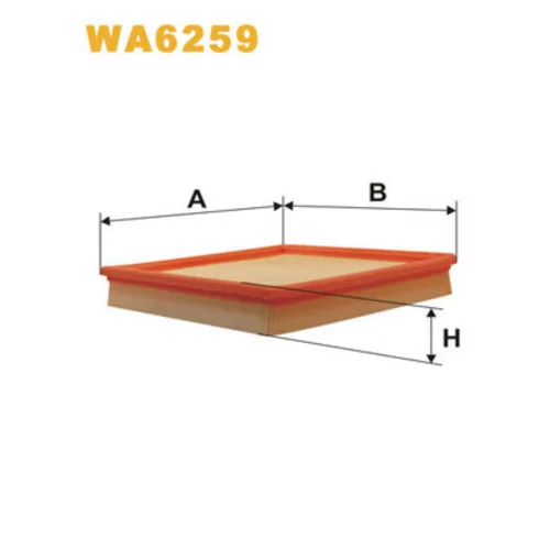 Vzduchový filter WIX FILTERS WA6259